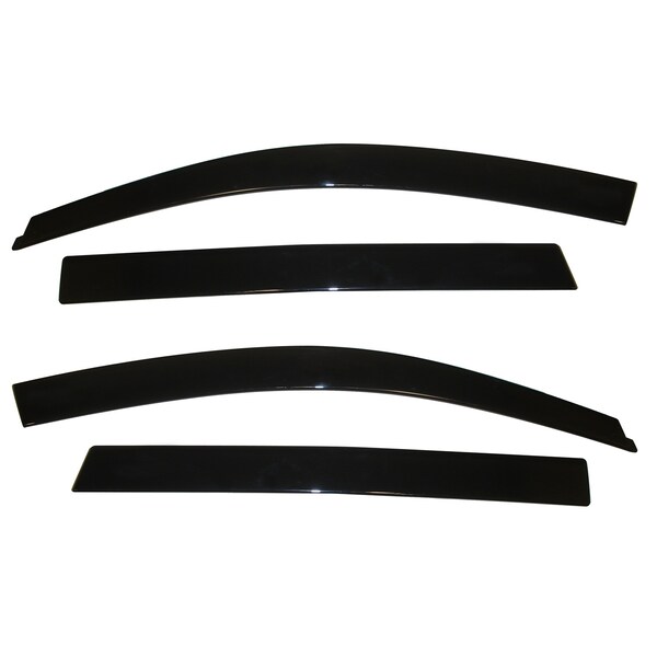 09-16 TRAVERSE 4PC LOW PROFILE VENTVISOR-SMOKE